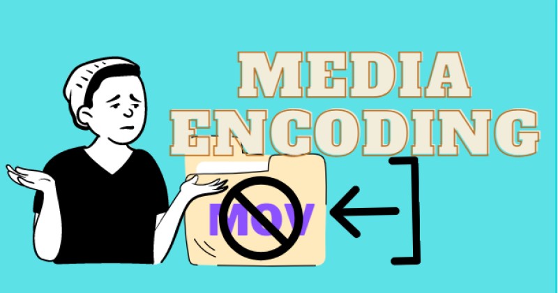fix mov error cause media encoder