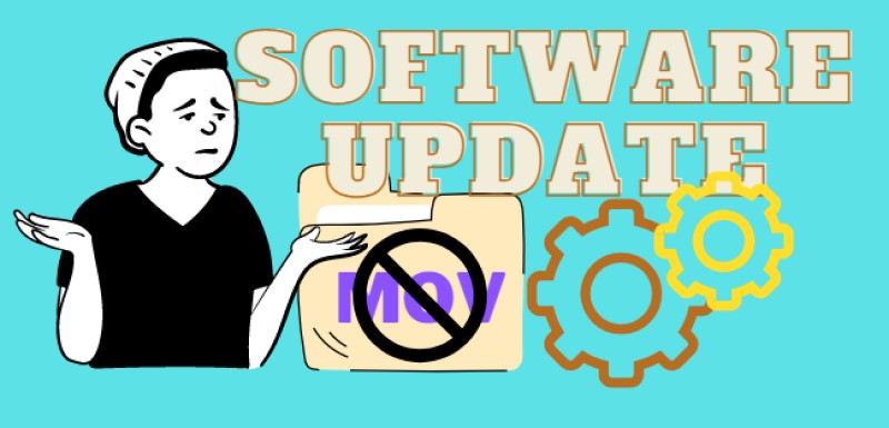 fix mov error cause software update