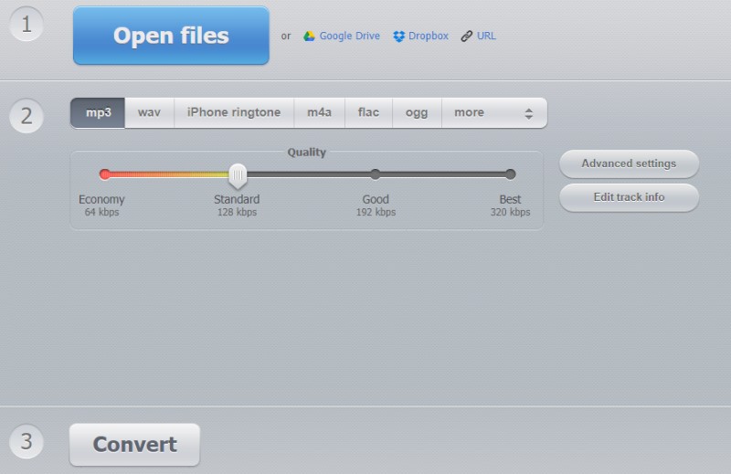 free audio compressor 123 audio converter