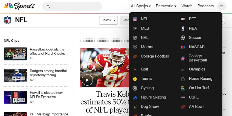 similar to hesgoal nbc sports