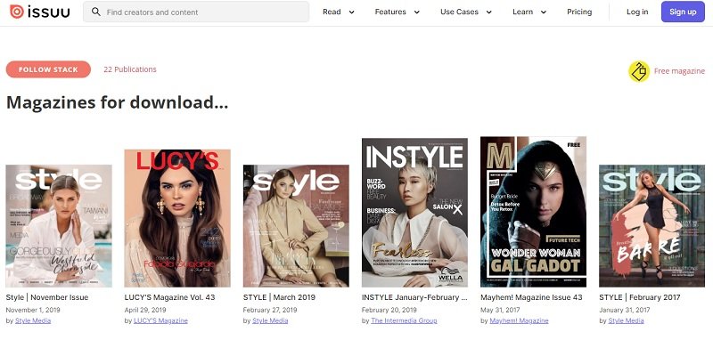 free pdf magazine download site - issuu