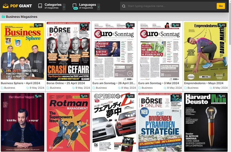 free magazine pdf download site - pdf giant